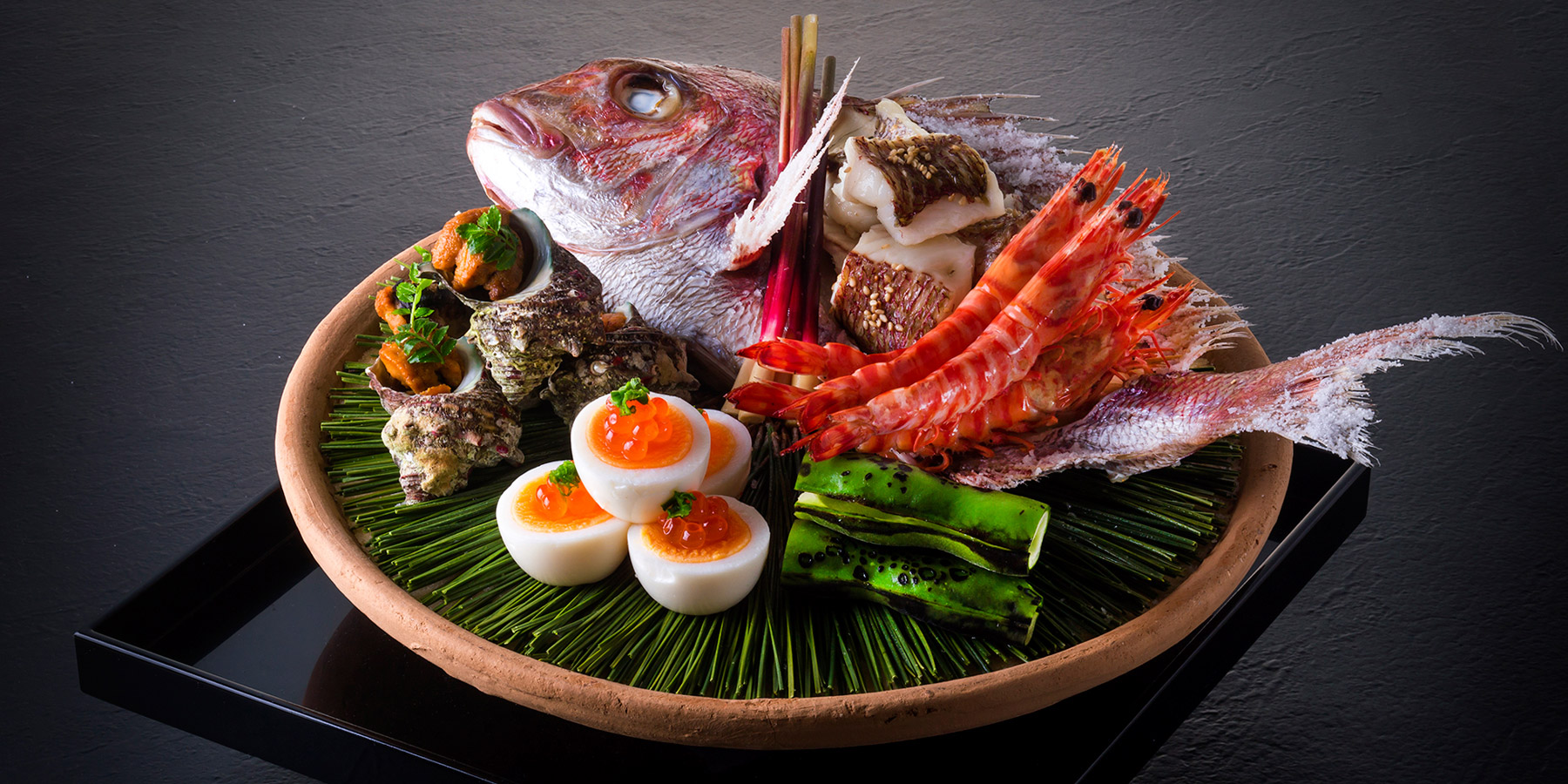 SPECIALTIES ｰ Our new menu, ”Horakuyaki”, specialty of Ehime prefecture